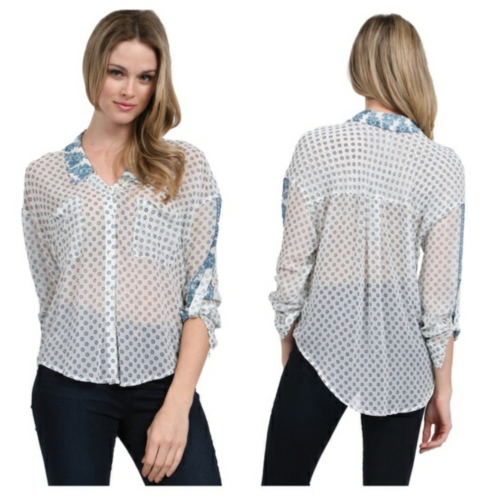 Free People Easy Rider Top - Picture 2 of 4